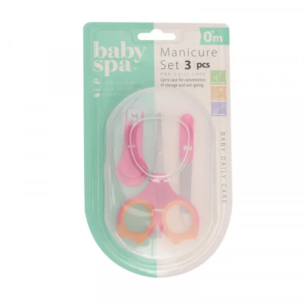 Baby Spa manikir set roze 