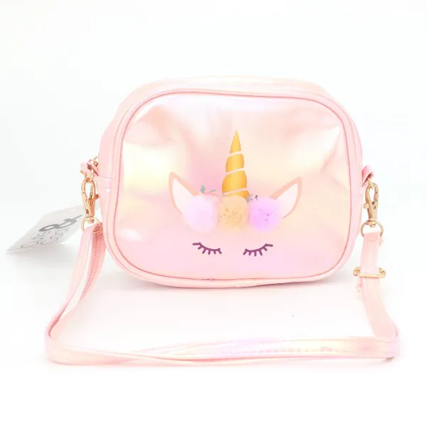 Cute&Cool torbica jednorog, metalik roze 