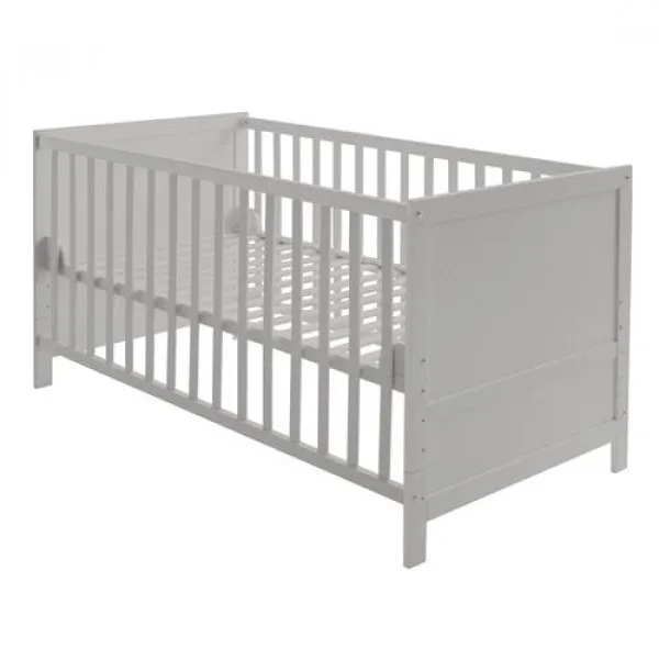 Roba Kids Krevetić, 70 x 140 cm, antracit drvo 
