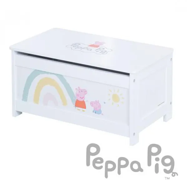 Roba Kids Drvena kutija za igračke Peppa Pig 