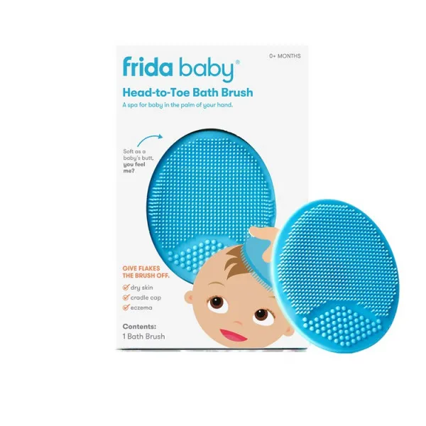 Frida Baby Silikonska četka za kupanje beba 