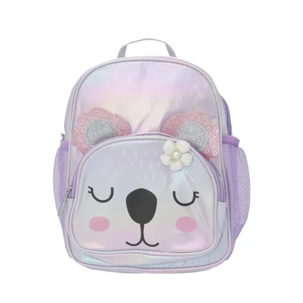 Cute&Cool ranac za decu meda, metalik ljubičasta 