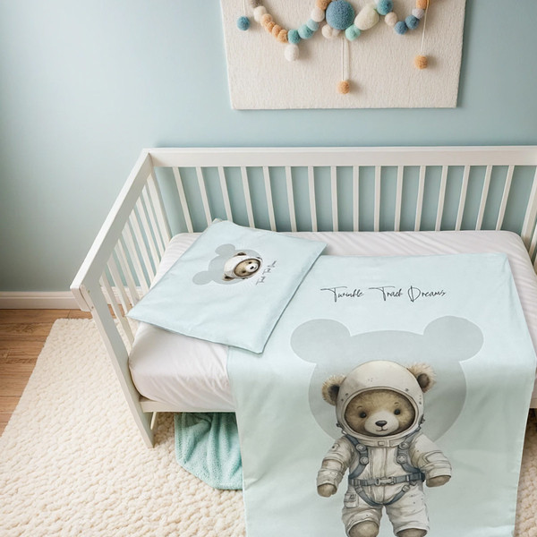 Baby Textil posteljina 3/1 Teddy, 80x120cm 