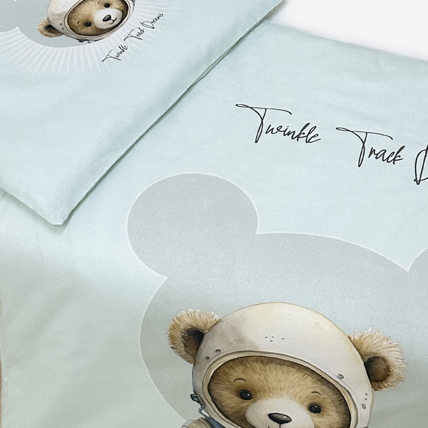 Baby Textil posteljina 3/1 Teddy, 80x120cm 