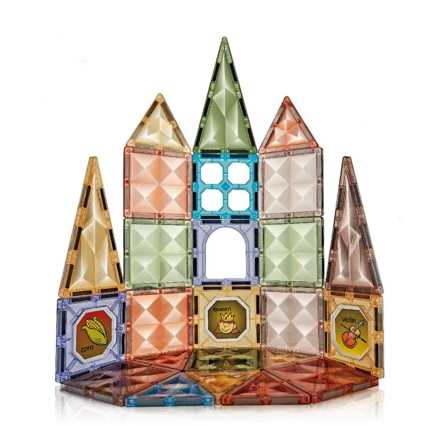 Cute&Cool magnetne pločice dvorac, 36 kom 