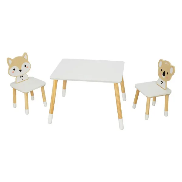 Cute&Cool HOME drveni sto i stolica lija i koala 