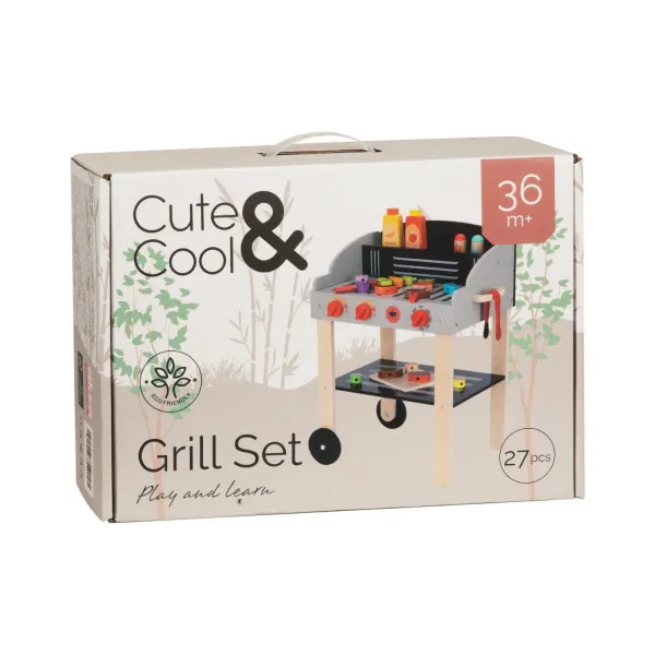 Cute&Cool drvena igračka roštilj 