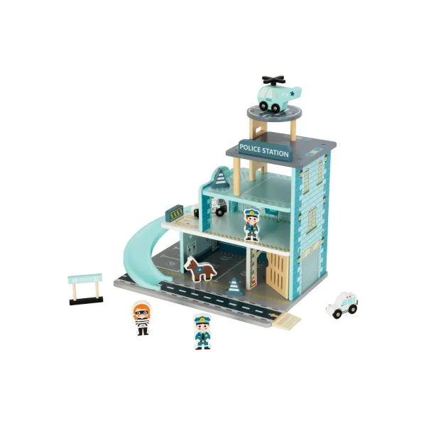 Cute&Cool drvena igračka policijska stanica 
