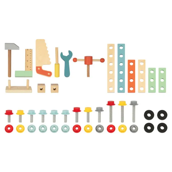 Cute&Cool drvena igračka radionica sa alatom 