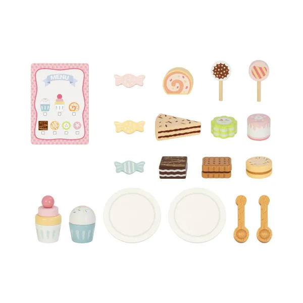 Cute&Cool drvena igračka stalak za kolače 