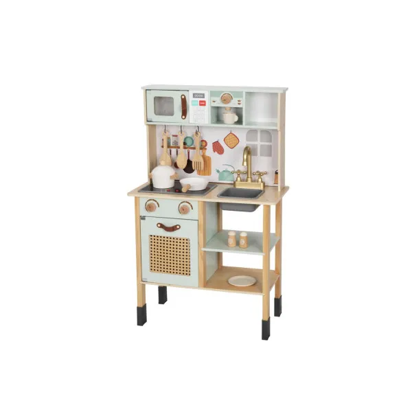 Cute&Cool drvena igračka kuhinja zelena 