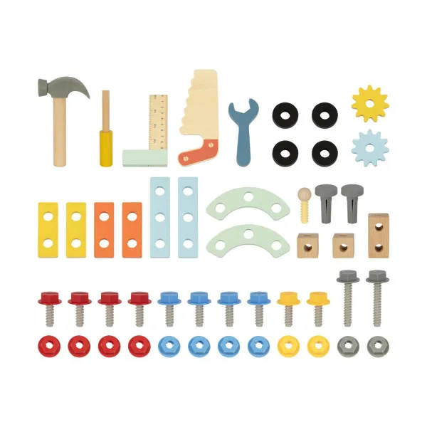 Cute&Cool drvena igračka guralica sa alatom 