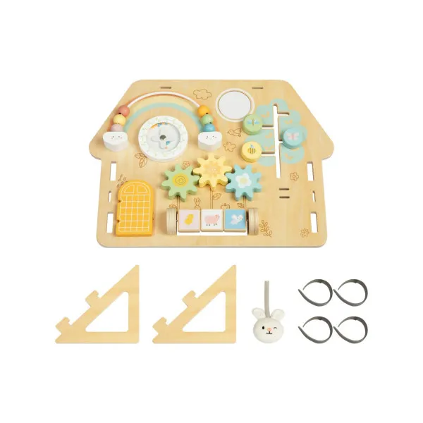 Cute&Cool drvena igračka tabla sa više funkcija 