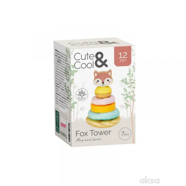 Cute&Cool drvena igračka plišana dindolina lija 