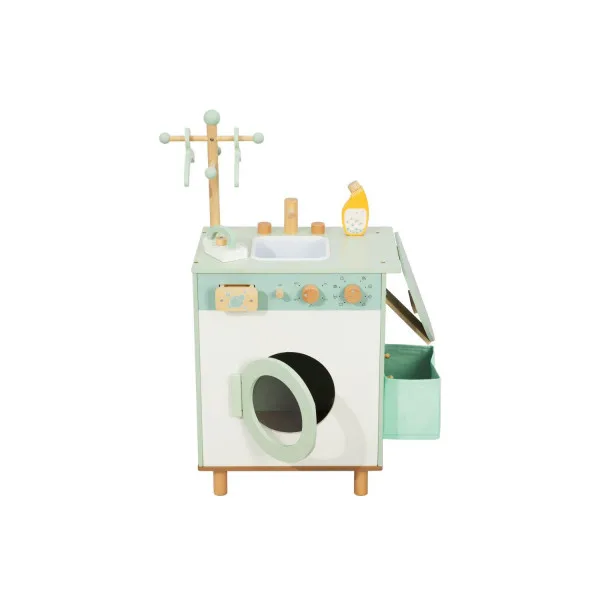 Cute&Cool drvena igračka veš mašina sa dodacima 