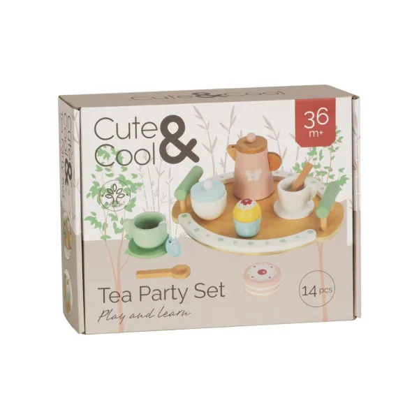 Cute&Cool drvena igračka čajanka 