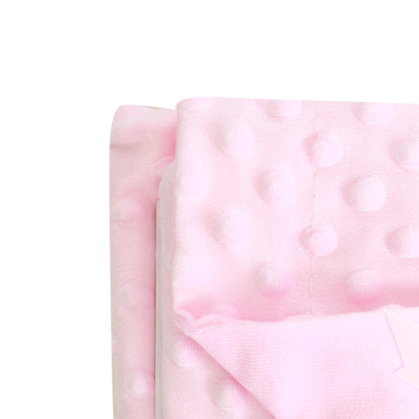 Lillo&Pippo set ćebe i plišana igračka, roze 