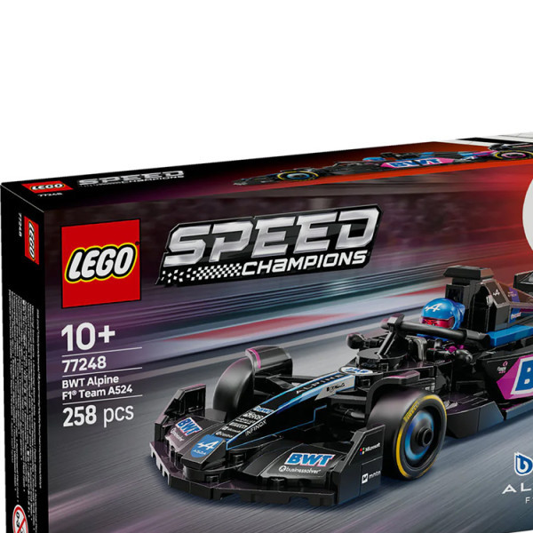Lego Speed champions BWT alpine F1 trkaci auto 