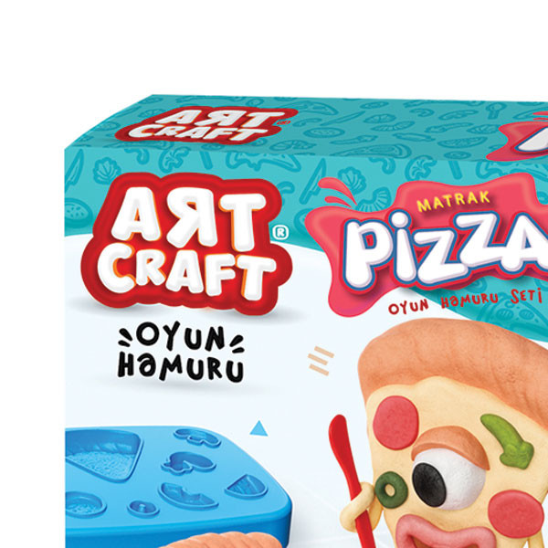 Dede plastelin Art craft pizza 200gr 