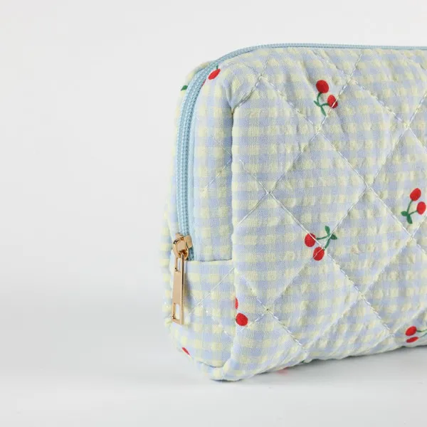 Be Cute neseser trešnjica, plavi 19x6x14cm 