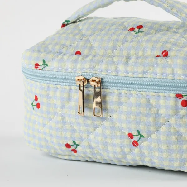 Be Cute neseser trešnjica, plavi 20x13x11cm 