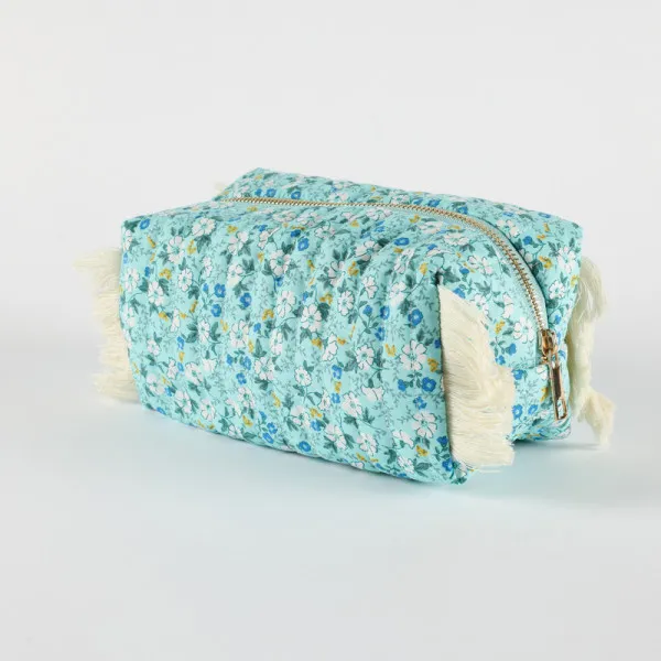 Be Cute neseser sa resama, plavi 21x11x9cm 