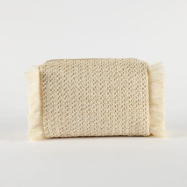 Be Cute neseser sa resama, bež 21x11x9cm 