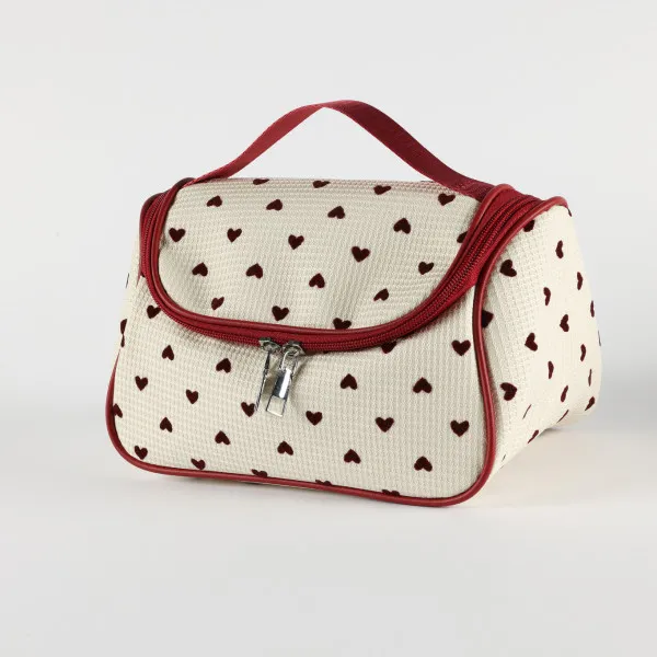 Be Cute neseser sa srcima, 23x14x14cm 