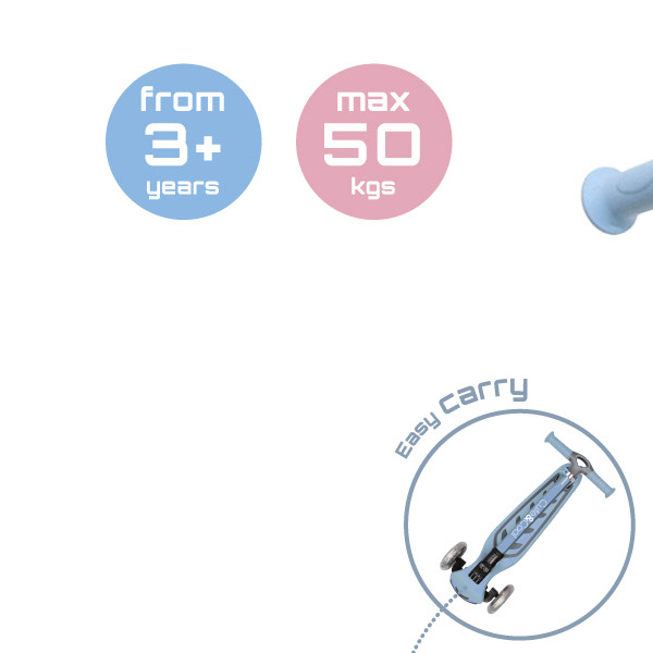 Cute&Cool sklopivi trotinet Macaron Blue 
