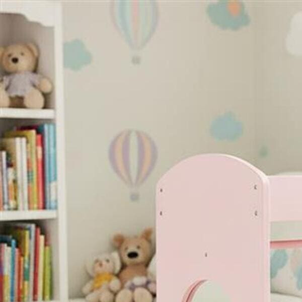 Cute&cool HOME drveni garderober roze 