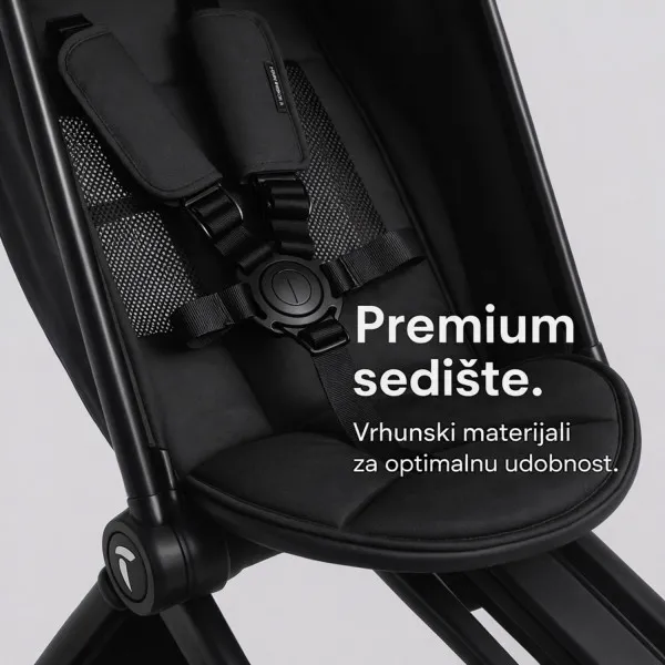 Smarttrike tricikl Wonder Max Jet Black 