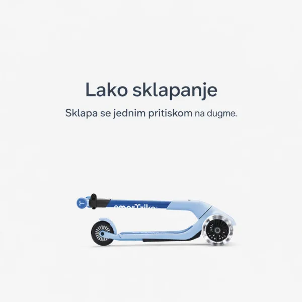 Smarttrike Xtend Mini trotinet 4u1 plava 