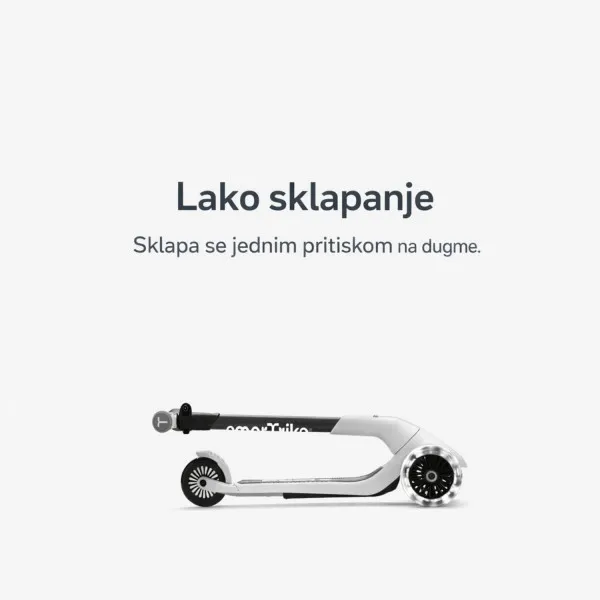Smarttrike Xtend Mini trotinet 4u1 bela 