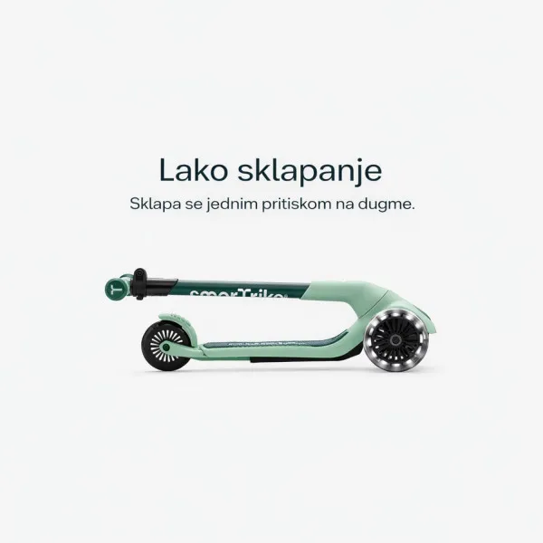 Smarttrike Xtend Mini trotinet 4u1 zelena 