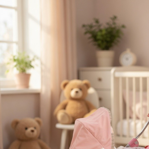 Cute&Cool kolica za lutke sa dodacima Pink Dreams 