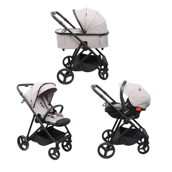 Puerri trio sistem Auretta, Grey 
