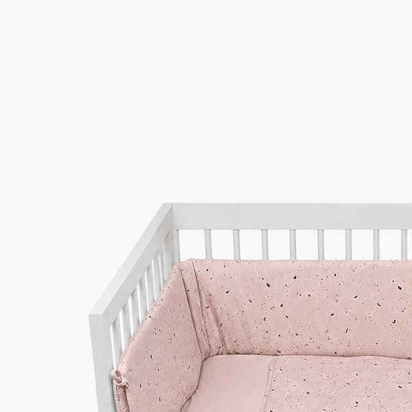 Lillo&Pippo punjena posteljina 3/1, Terrazzo Pink 