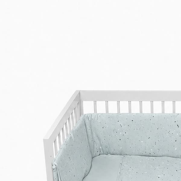 Lillo&Pippo punjena posteljina 3/1, Terrazzo Blue 