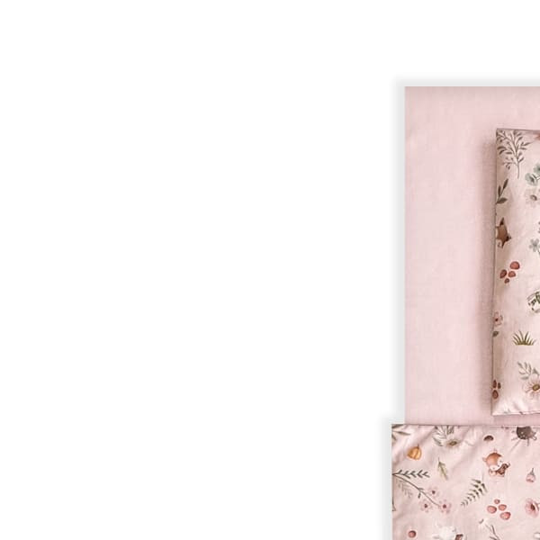 Baby Textil posteljina Cvetna družina 3/1 80x120cm 
