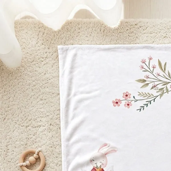 Baby Textil podloga za slikanje Cvetna družina 
