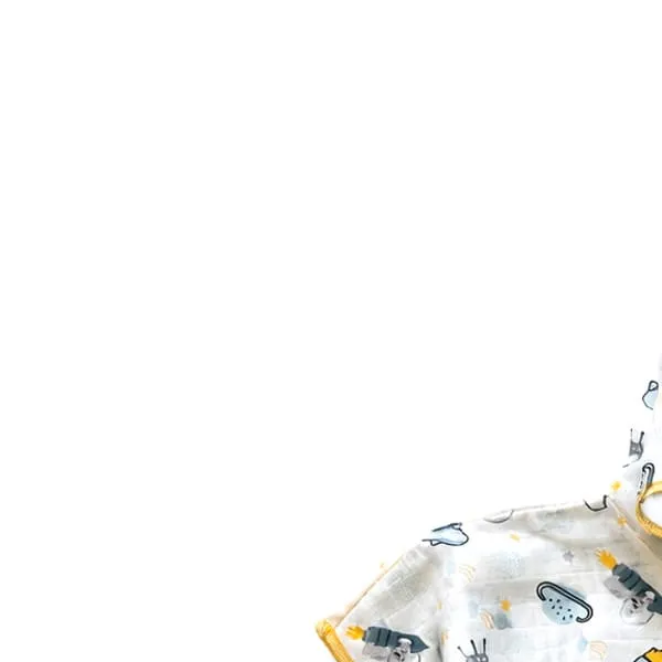 Baby Textil pončo za plažu Astronaut 