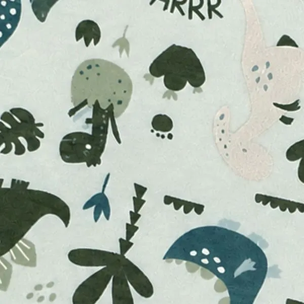 Baby Textil prekrivač Dino družina, 80x90cm 
