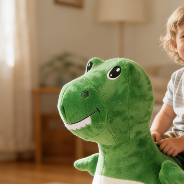 Cute&Cool igračka za skakanje plišani dinosaurus 