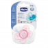 Chicco cucla Giotto Comfort silikon 0-6m 1 kom roze