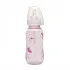 NIP pp flašica Trendy Girl 250ml sa silikonskom cuclom za mlijeko 0-6 