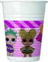 Plastična čaša lol 200 ml 8 kom 
