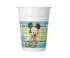 Plastična čaša Mickey baby 8 kom 