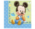 Salvete papirne Mickey baby 33x33 cm 20kom
