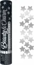 Konfeti pneumatski stars srebro  30 cm 