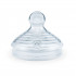 Nuk cucla nature sense silikon vel. M 2/1